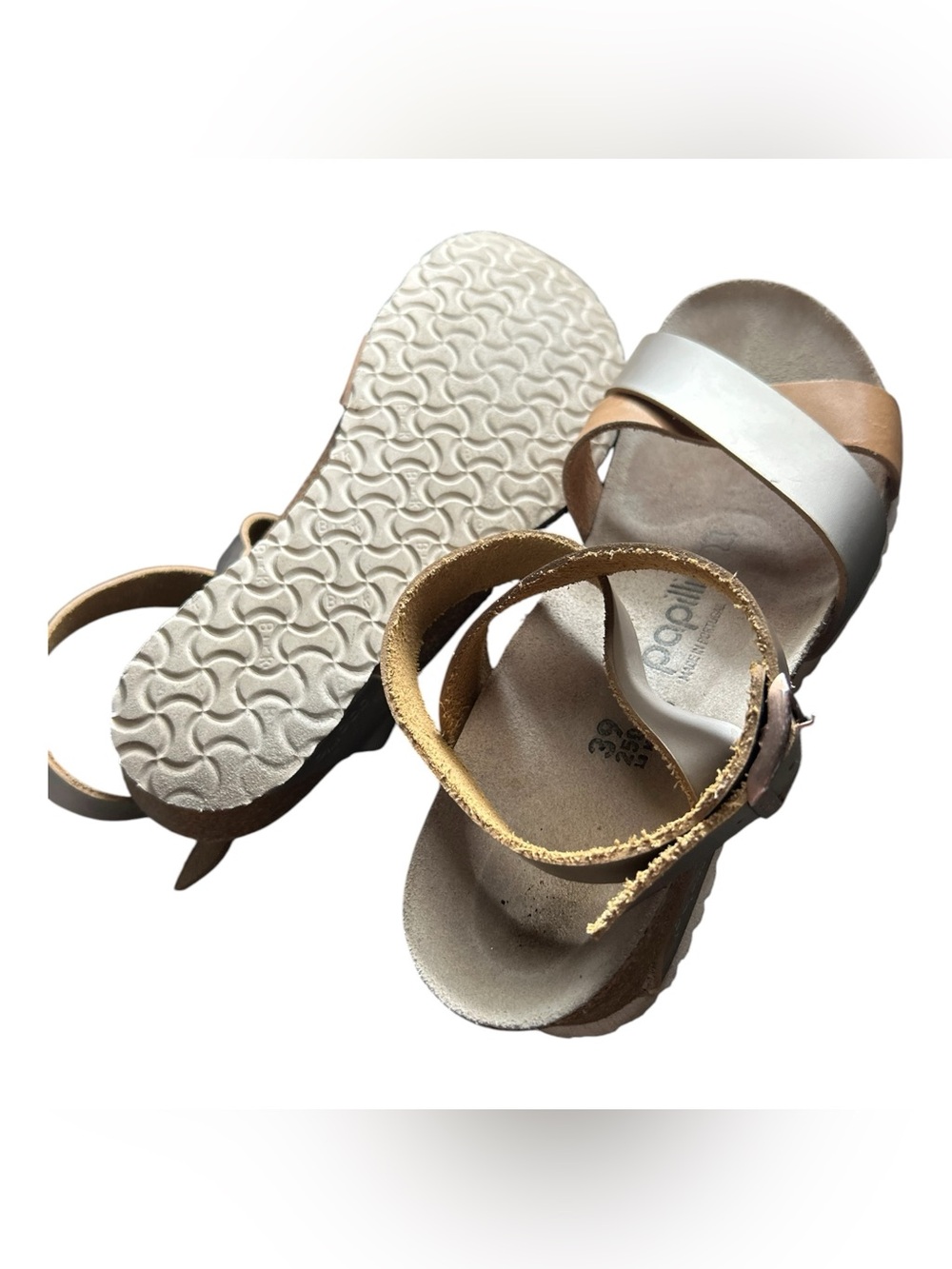 Birkenstock Papillio womens Leather Sandals sz 39 mint condition - Picture 5 of 5